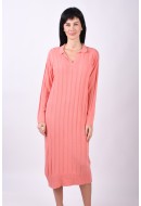 Dress Jjxx Jxlola Polo Burnt Coral